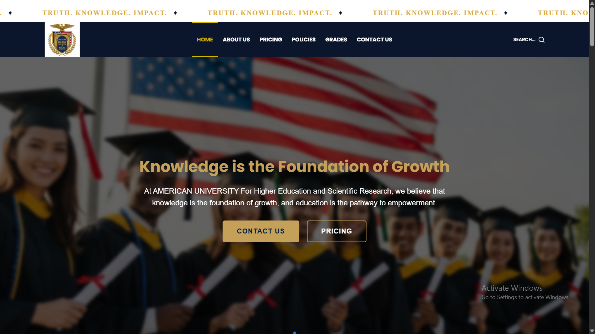 AMERICAN UNIVERSITY